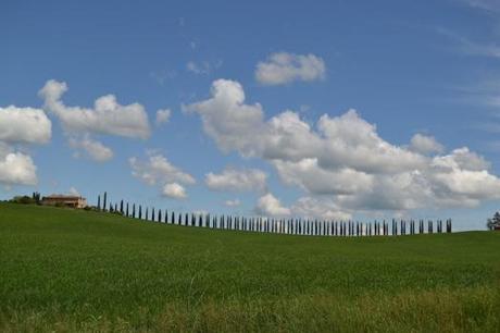 Strada val d'Orcia