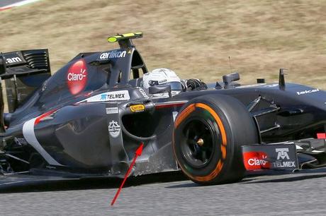 Analisi tecnica Sauber C33 versione B