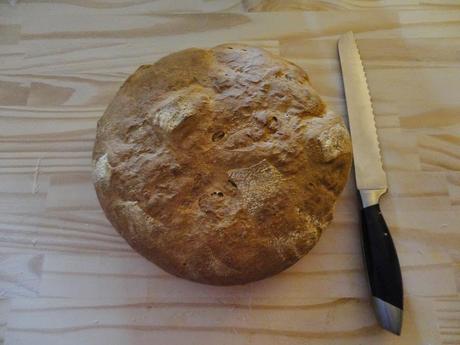 Pagnotta di grano duro casareccia (fatta con MdP)