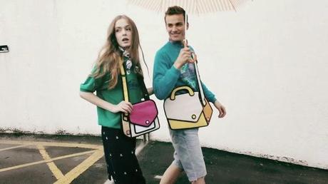 borse jumpforpaper jumpforpaper bag fashion blogger italiane colorblock by felym blog di moda di mariafelicia magno borse che sembrano disegnate borse che sembrano cartoni animati mariafelicia magno blogger di colorblock by felym