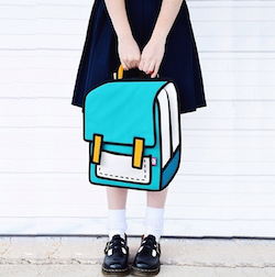 borse jumpforpaper jumpforpaper bag fashion blogger italiane colorblock by felym blog di moda di mariafelicia magno borse che sembrano disegnate borse che sembrano cartoni animati mariafelicia magno blogger di colorblock by felym