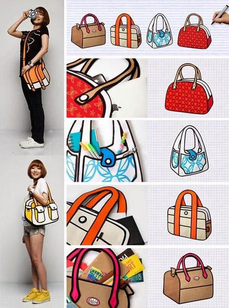 borse jumpforpaper jumpforpaper bag fashion blogger italiane colorblock by felym blog di moda di mariafelicia magno borse che sembrano disegnate borse che sembrano cartoni animati mariafelicia magno blogger di colorblock by felym