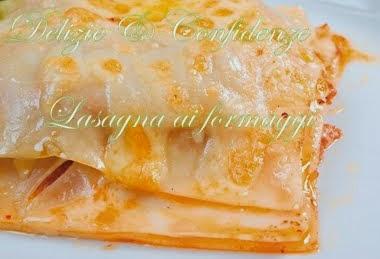 Lasagne bianche ai formaggi