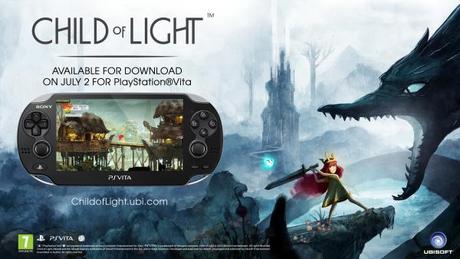 Child of Light si dirige su PlayStation Vita a luglio