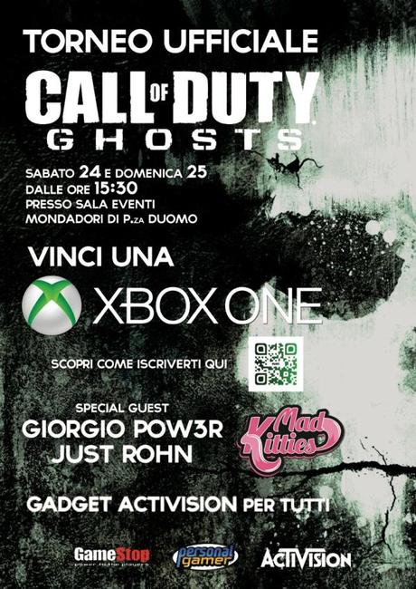 Personal Gamer annuncia un nuovo torneo di Call of Duty: Ghosts