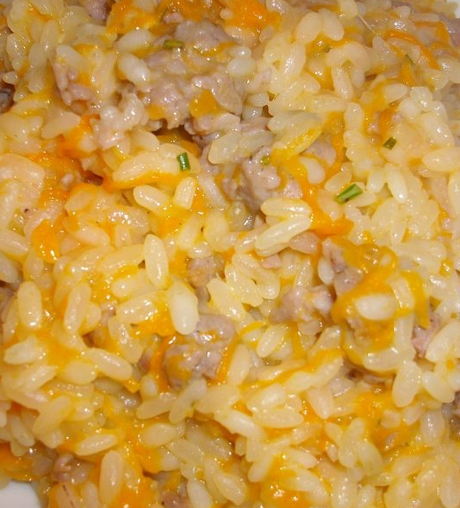 Bimby, Risotto Zucca e Salsiccia