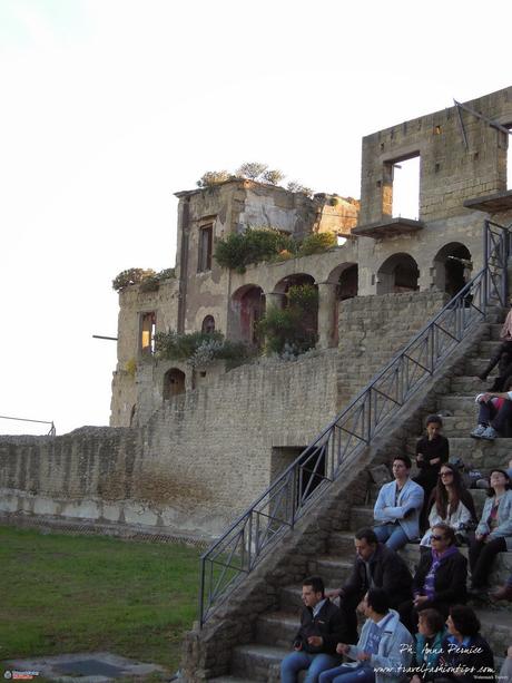 Arpa e flauto al tramonto per le Suggestioni all'Imbrunire di Napoli