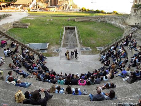 Arpa e flauto al tramonto per le Suggestioni all'Imbrunire di Napoli