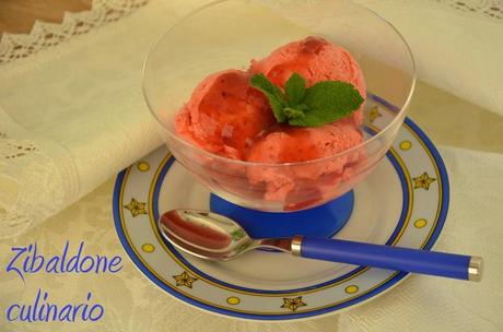 Gelato alla Fragola variegato