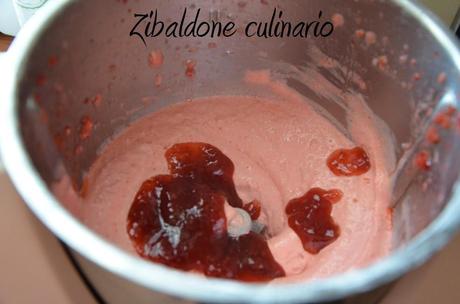 Gelato alla Fragola variegato