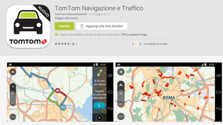 TomTom Go Mobile Navigazione e Traffico App Android su Google Play 600x339 TomTom GO Mobile ora diventa gratuito  applicazioni  tomtom play store google play store 