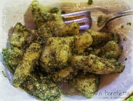 Gnocchi di ricotta alle Ortiche con Pesto di Ortica e Mandorle