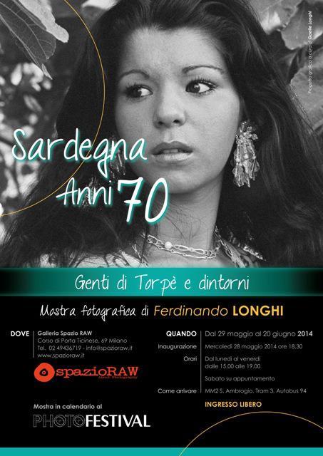 MILANO: Sardegna anni 70 – Genti di Torpè e dintorni | in mostra allo Spazio Raw locandina_web