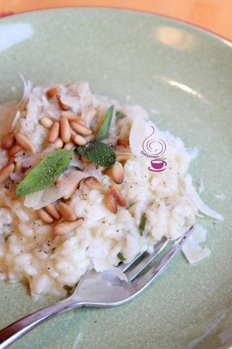 RISOTTO ALLA SALVIA, PINOLI E GRANA (20)+