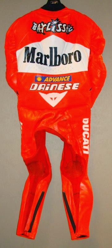 Dainese Racing Suit Troy Bayliss 2003 - MotoMemorabilia.com