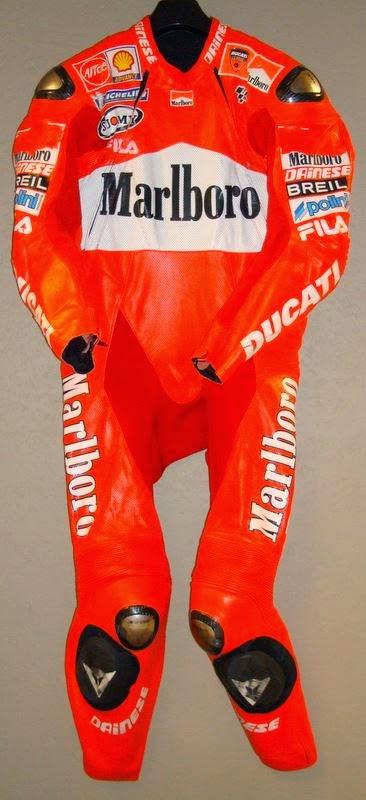 Dainese Racing Suit Troy Bayliss 2003 - MotoMemorabilia.com