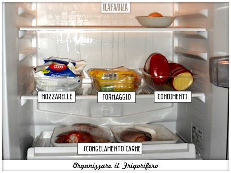 Cucina: Organizzare il Frigorifero