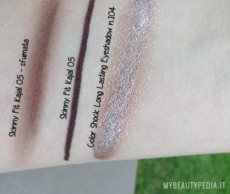 Kiko Boulevard Rock: Skinny Fit Kajal e Colour Long Lasting Eyeshadow [swatches]