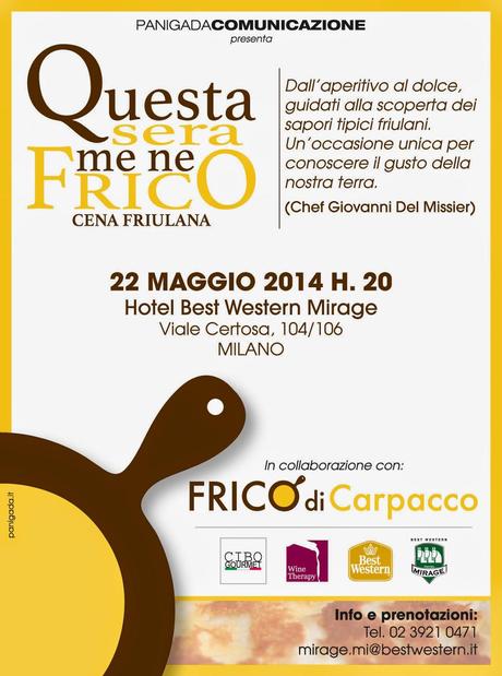 Eventi - Milano Food Week: cena friulana