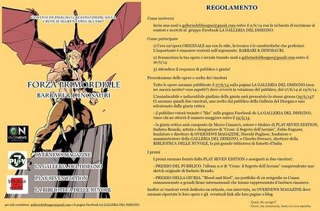 Crom, il segreto dellacciaio: il fumetto e il contest abbinato 