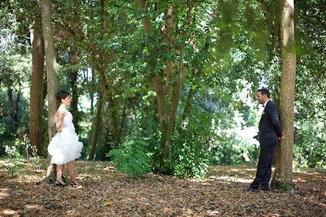 Il matrimonio nel bosco: location ideale per un servizio fotografico senza tempo