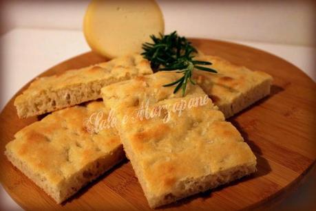 FOCACCIA GENOVESE CON LIEVITO MADRE (METODO DELL'AUTOLISI)