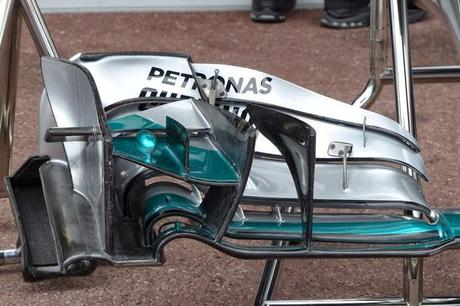 Gp Montecarlo: Mercedes con due due versioni di ala anteriore