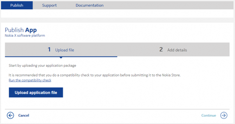 XNokia publish publish app 600x318 Sviluppare applicazioni per Nokia X: opportunità e pubblicazione sul Nokia Store guide  sviluppatori nokia x nokia store 