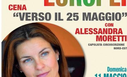 Alessandra Moretti, indovina chi viene a cena!