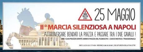 marcia silenziosa per napoli