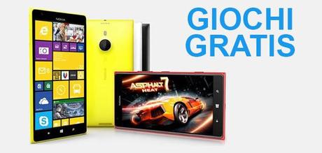 sDAhTTV 9 giochi Gameloft GRATIS per (alcuni) Nokia Lumia !