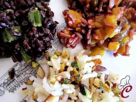 Tris di riso ai tre aromi: l'insolita arte di sporcare per tre e mangiare per uno