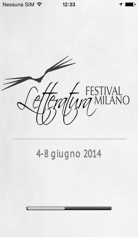 Applicazione per smartphone per il Festival Letteratura Milano 2014