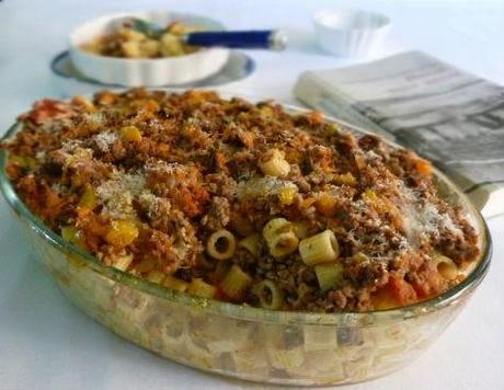 tubetti al forno con ragù/koftò makaronaki me kima sto fourno