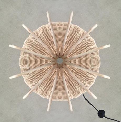NATURA E DESIGN: RATTAN & PEDDIGROHR DI HETTLER.TÜLLMANN rattan lampada - Hettler.Tüllmann