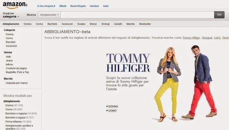 SHOPPING / AMAZON ITALIA APRE ANCHE ALL'ABBIGLIAMENTO