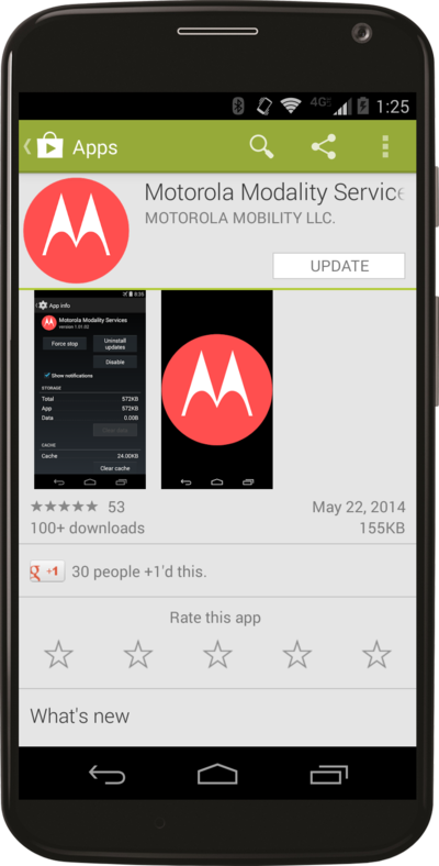 motorola modality services Motorola Modality Services arriva nel Play Store applicazioni  news motorola applicazioni 