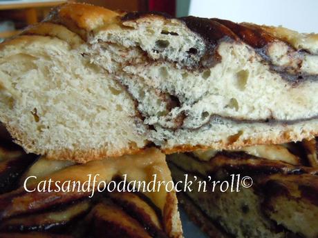 Fiore di panbrioche alla crema Cubarum Venchi, a lievitazione naturale