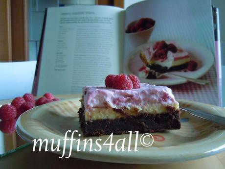 Raspberry Cheesecake Brownie