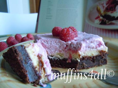 Raspberry Cheesecake Brownie