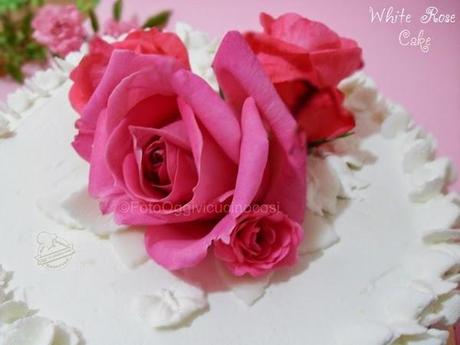 White Rose Cake |  Re-Cake 8