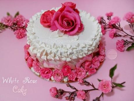 White Rose Cake |  Re-Cake 8
