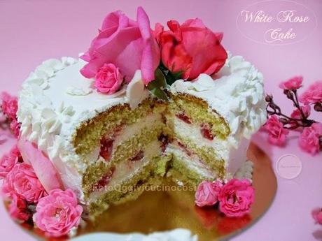 White Rose Cake |  Re-Cake 8