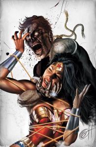 Wonder Woman vs Zombie.