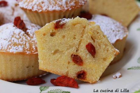Muffin: Muffin con le bacche di Goji