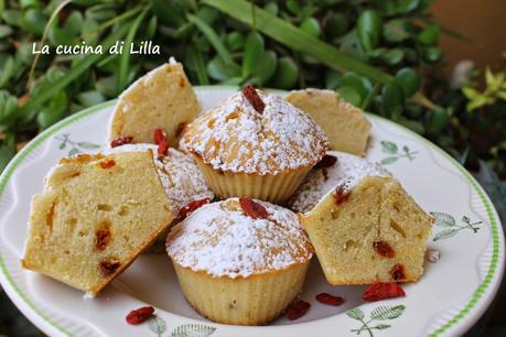 Muffin: Muffin con le bacche di Goji