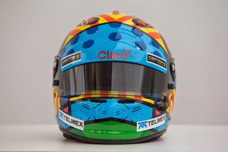 Arai GP-6 A.Sutil Monaco 2014 #2 by Romero Britto - painted by Jens Munser Designs