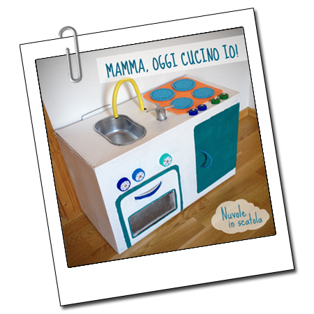 Cucinette e altri elettrodomestici, i vostri progetti di riciclo creativo per bambini – DIY mini kitchens and other recycled ampliances for kids