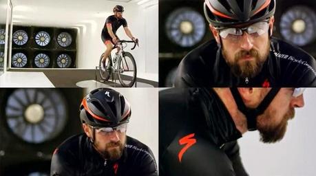 Aerodinamica: Specialized test barba in galleria del Vento