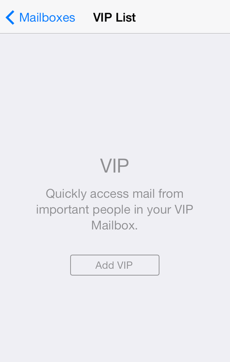 Per non perdere le e-mail importanti, puoi creare una lista VIP dei tuoi contatti.